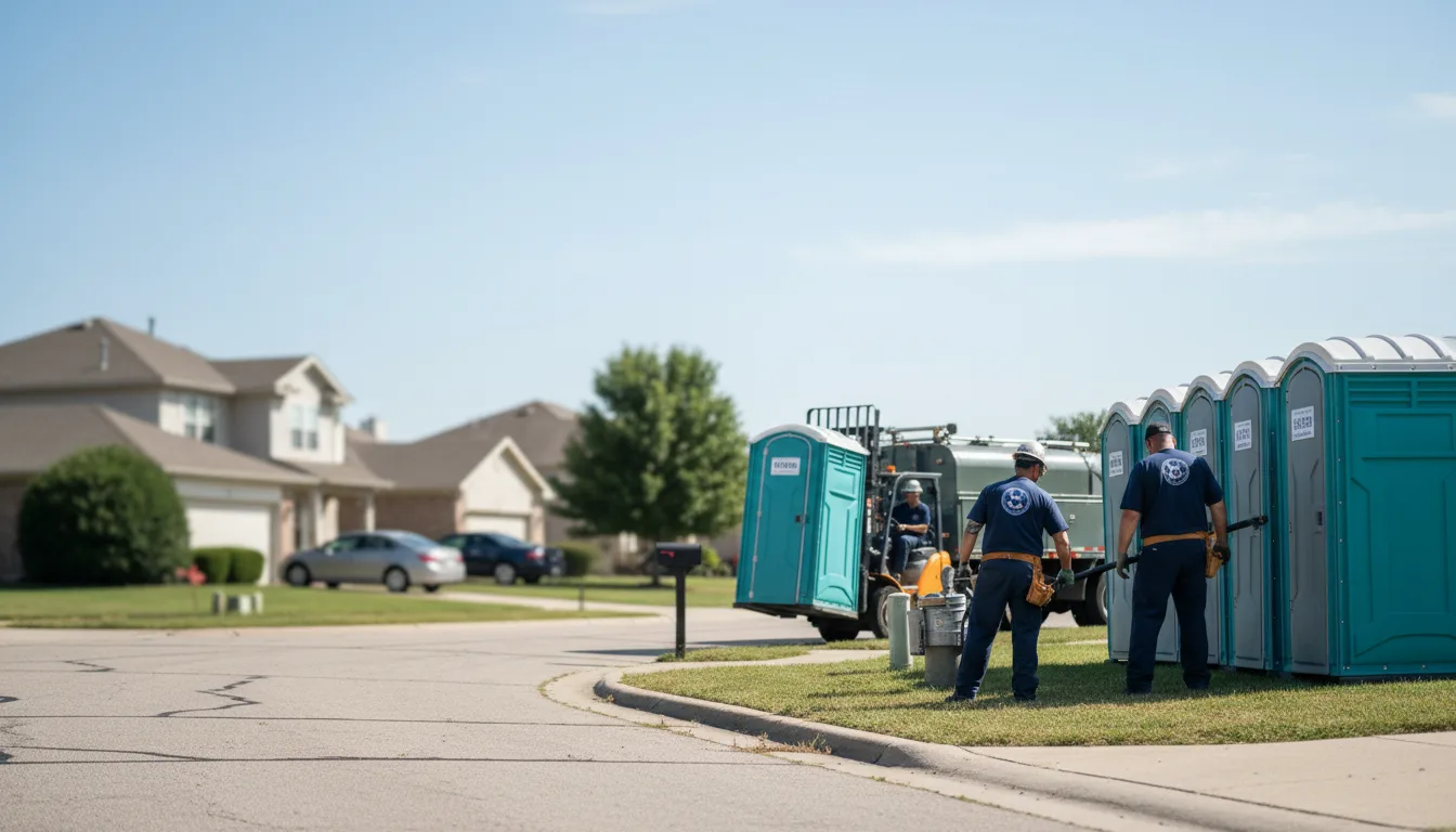 Porta Potty Rental in Fort Scott, KS near me